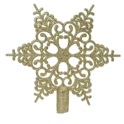 Puntale albero Fiorella Oro