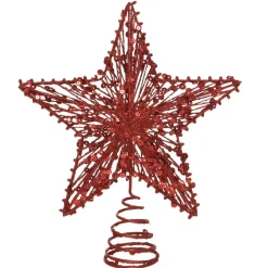 Puntale albero Whistler Rosso