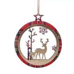 Renna in passeggiata Rosso