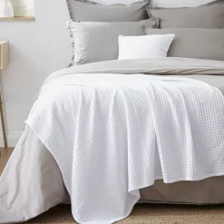 Outlet Runner letto cotone nido d'ape Maya Plaid E Teli Copritutto|Copriletti, Trapuntine E Runner Letto