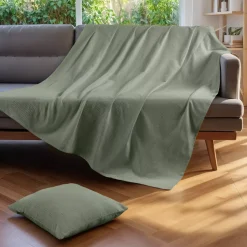 Online Runner letto cotone (130 x 160 cm) Léa Plaid E Teli Copritutto|Copriletti, Trapuntine E Runner Letto