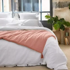Best Runner letto garza di cotone (150 x 150 cm) Gaïa Copriletti, Trapuntine E Runner Letto
