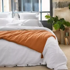 Hot Runner letto garza di cotone Gaïa Copriletti, Trapuntine E Runner Letto