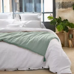 Hot Runner letto in garza di cotone Gaia Copriletti, Trapuntine E Runner Letto