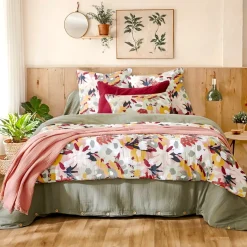 Sale Runner letto in garza di cotone (90 x 200 cm) Azel Copriletti, Trapuntine E Runner Letto
