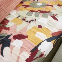 Sale Runner letto in garza di cotone (90 x 200 cm) Azel Copriletti, Trapuntine E Runner Letto