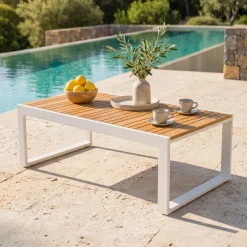 New Salotto da giardino Bali /Grigio chiaro - 5 posti Salotto Da Giardino