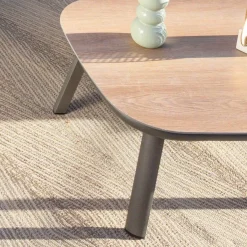 Discount Salotto da giardino in alluminio 2 posti 3 pezzi Amalfi Grigio antracite e grigio chiaro Salotto Da Balcone|Salotto Da Giardino