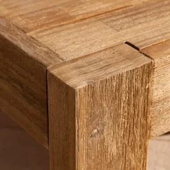 Salotto da giardino in legno di acacia 5 posti 4 pezzi Bornéo Salotto Da Giardino