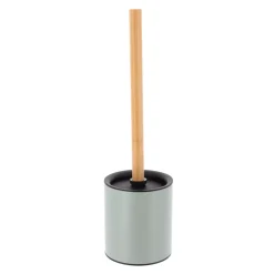 Scopino WC in metallo Purebamboo Verde eucalipto