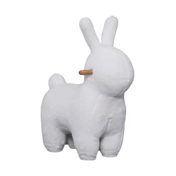 Sedia bambini flanella (Alt 63 cm) Coniglio Bianco