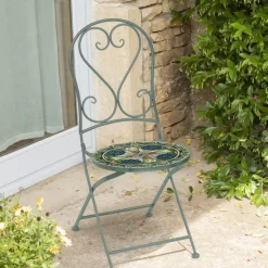 Best Sedia bistot pieghevole Cancùn Salvia Salotto Da Balcone|Sedie Da Giardino