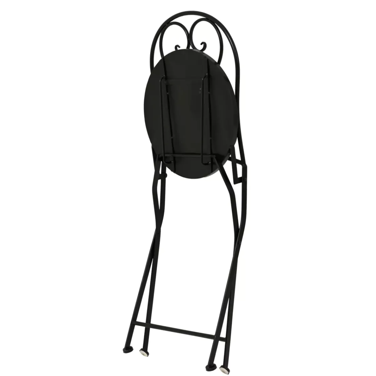 Sale Sedia bistro pieghevole in mosaico Lisse Pastel Salotto Da Balcone|Sedie Da Giardino