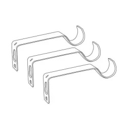 Sale Set bastone per tenda allungabile (L120 - L210 cm / D19 mm) Brasserie Tende : Bastoni, Aste E Supporti