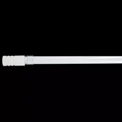Online Set completo bastone tenda regolabile (135 a 225 cm) Cylindre strié Tende : Bastoni, Aste E Supporti|Tende Trasparenti : Aste, Bastoni Supporti