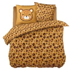 Online Set copripiumino e due federe per bambini in cotone (200 x 200 cm) Lola Caramel Biancheria Da Letto Bambini