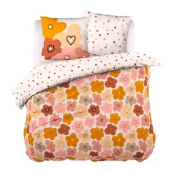 Set copripiumino e due federe per bambini in cotone (200 x 200 cm) Barbotine Biancheria Da Letto Bambini