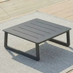 Online Set da giardino in alluminio 2 posti 3 pezzi Long Beach Grigio antracite e tortora Salotto Da Balcone|Salotto Da Giardino