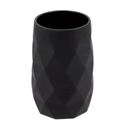 Set di accessori bagno gomma Rubby Nero