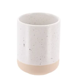Set di accessori per il bagno gres maculato Pietra Beige