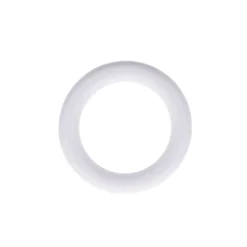 Online Set di 8 anelli per bastone per tende in legno cerusato (D28 mm) Soren Accessori E Elementi Decorativi