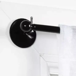 Discount Set di 2 bacchette regolabili rotonde (60 a 80cm) Tende Trasparenti : Aste, Bastoni Supporti