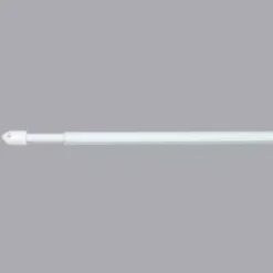 New Set di 2 bastoni per tenda regolabili (60 a 80 cm) Tende Trasparenti : Aste, Bastoni Supporti