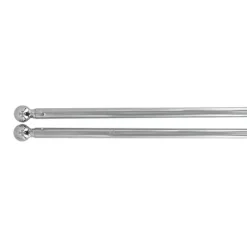 Hot Set di 2 bastoni per tenda regolabili (L 80 cm) Bianco Tende Trasparenti : Aste, Bastoni Supporti