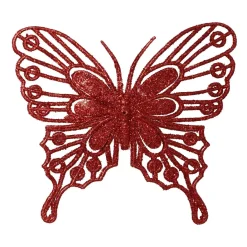 Set di 2 farfalle Fanny Rosso