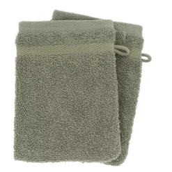 Online Set di 2 guanti da bagno in cotone (15 x 21 cm) Timeless Guanti In Spugna|Biancheria Bagno