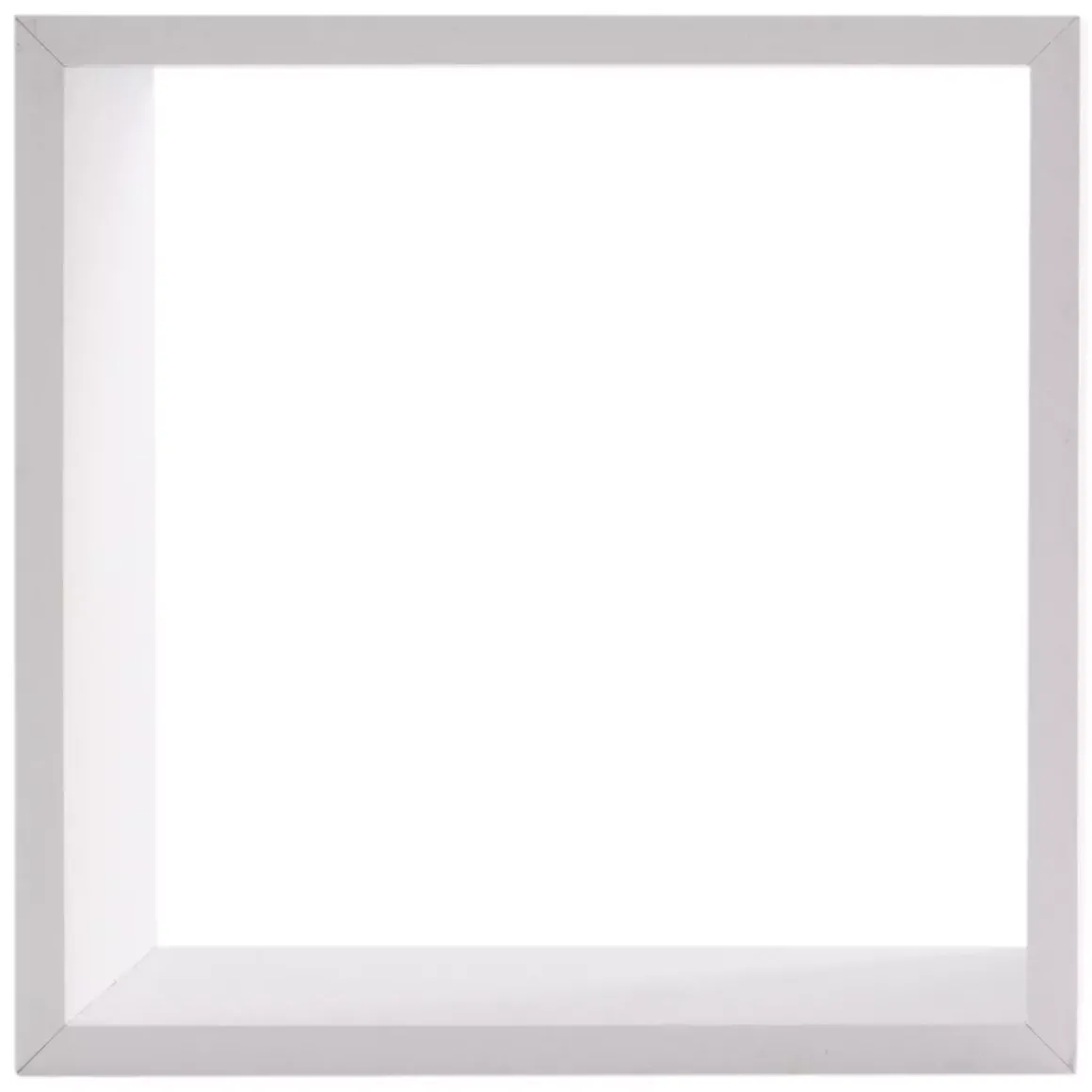 Set di 3 mensole Cube Bianco Modello grande