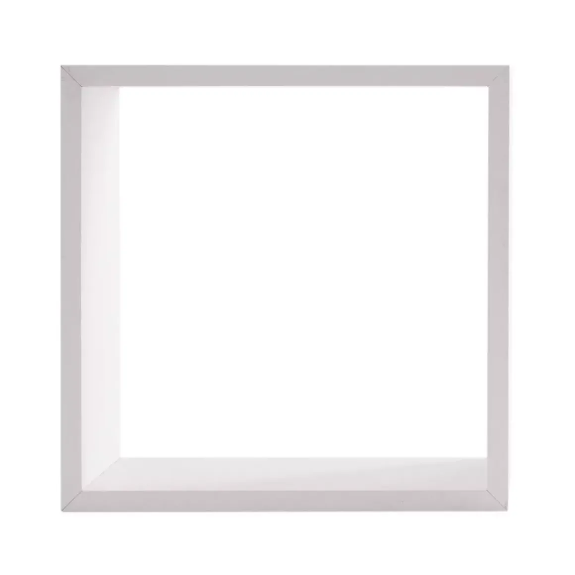 Set di 3 mensole Cube Bianco Modello grande
