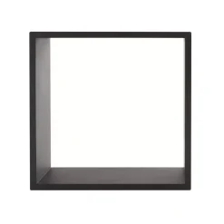 Set di 3 mensole Cube Nero Modello piccolo