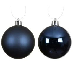 Set di 12 palline di Natale (D60 mm) Aravis Blu notte