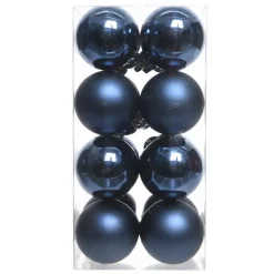 Set di 16 palline di Natale (D40 mm) Aravis Blu notte