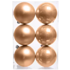 Set di 6 palline di Natale (D80 mm) Aravis Pesca