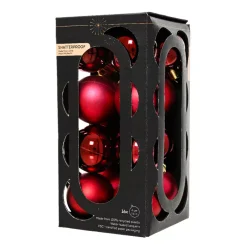 Set di 16 palline di Natale (D40 mm) Aravis Bordeaux