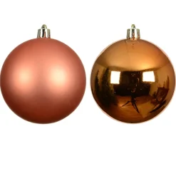 Set di 12 palline di Natale (D60 mm) Aravis Arancione
