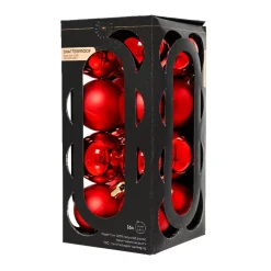Set di 16 palline di Natale (D40 mm) Aravis Rosso