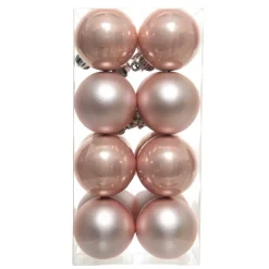 Set di 16 palline di Natale (D40 mm) Aravis Rosa cipria