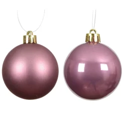 Set di 16 palline di Natale (D40 mm) Aravis Rosa antico