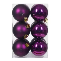 Set di 12 palline di Natale (D60 mm) Aravis Fico
