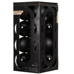 Set di 16 palline di Natale (D40 mm) Aravis Nero