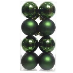 Set di 16 palline di Natale (D40 mm) Aravis Verde abete