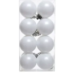 Set di 16 palline di Natale (D40 mm) Aravis Bianco