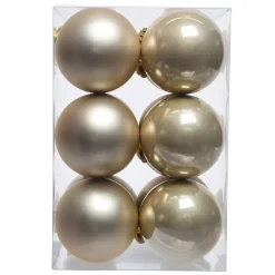 Set di 12 palline di Natale (D60 mm) Aravis Perla