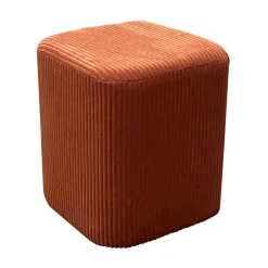 Set di 2 pouf in velluto (H38 cm) Shan Pouf, Sgabelli, Bar|Pouf, Sgabelli