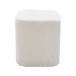 Outlet Set di 2 pouf velluto (Alt 38 cm) Shan Pouf, Sgabelli, Bar|Pouf, Sgabelli