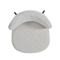 Set di 2 sedie da pranzo girevoli (seduta 51 cm) Spina Beige