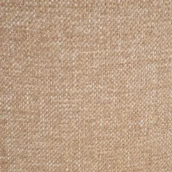 Set di 2 sedie da pranzo girevoli in tessuto testurizzato (seduta 51 cm) Linda Camel